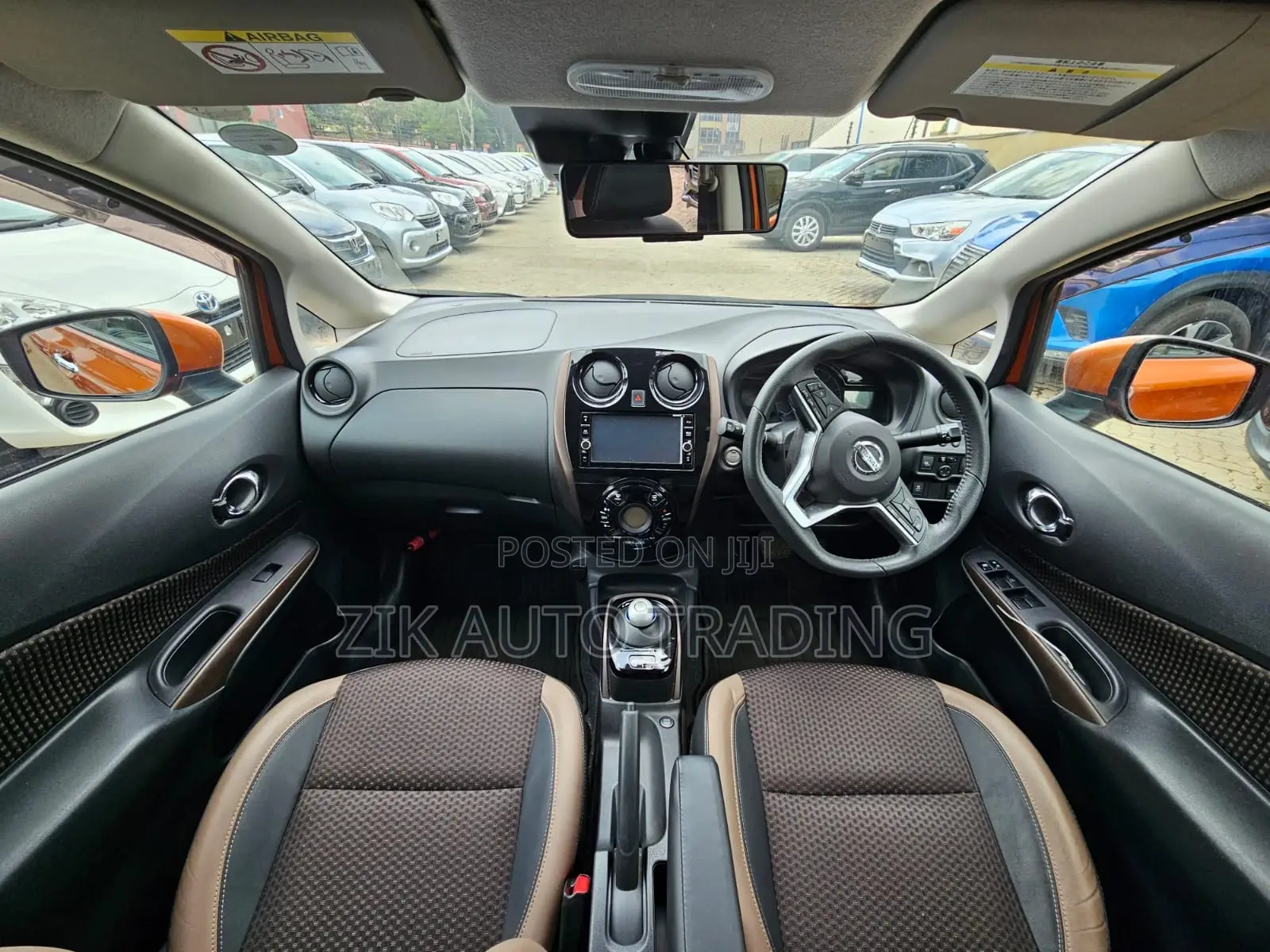 Nissan Note 2018 Orange