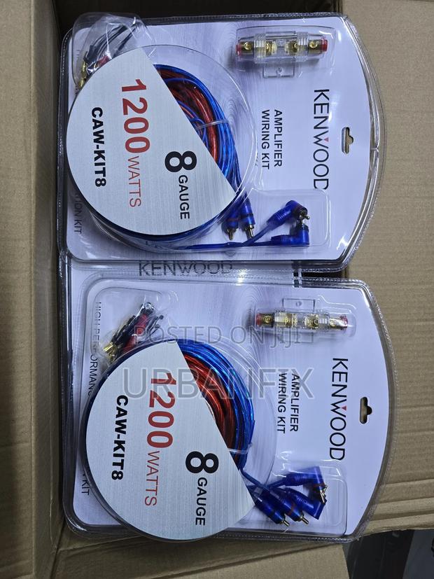 Kenwood High Performance 8 Gauge Quality Installation Kit