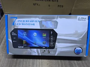 7 Inch Hd Rearview Led Monitor With Bluetooth, Usb, Mp5