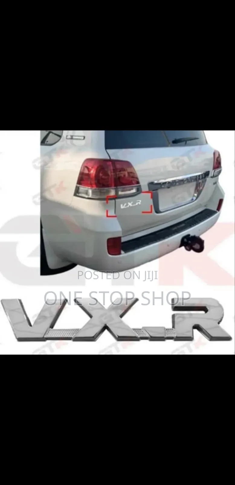 VXR Chrome Decal Badge