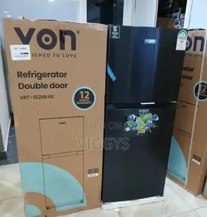 182 Litres No Frost Von Fridge ,Dark Inbox Refrigerator