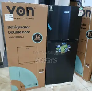 Von 181 Litres Double Door Nofrost Fridge Hotpoint