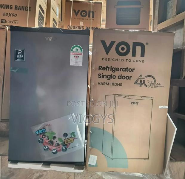 Von 90 Litres Single Door Fridge.
