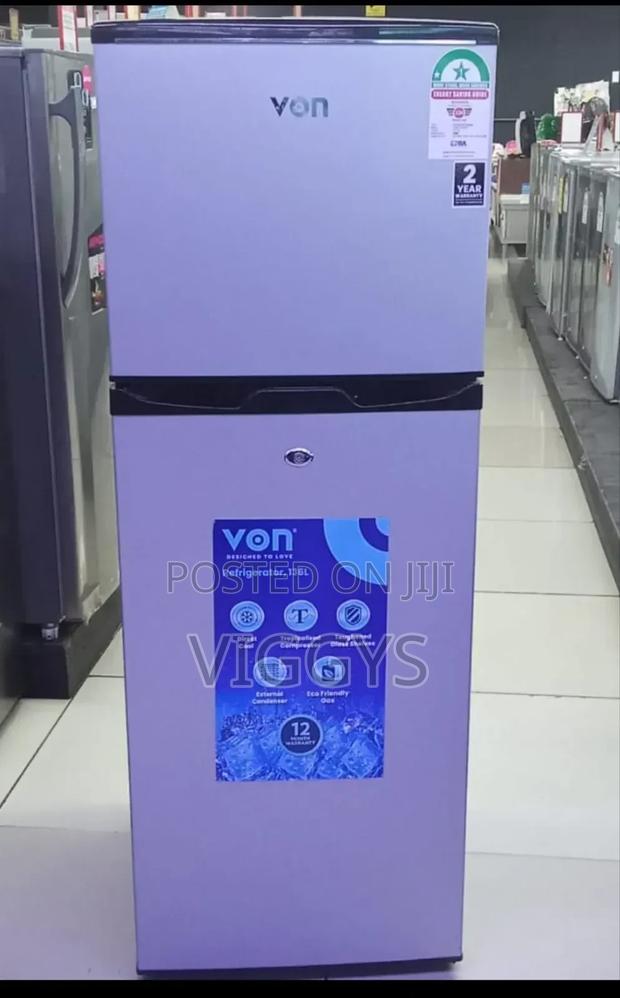 Von Vart-19dhs Capacity 138 Litres Double Door Refrigerator