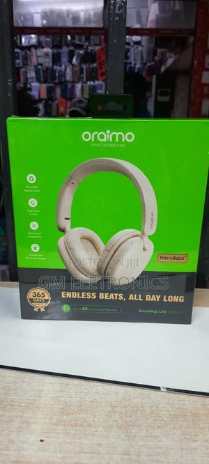 Boompop Lite Enc Over-Ear Wireless Headphones-Golden White. - thumbnail 2