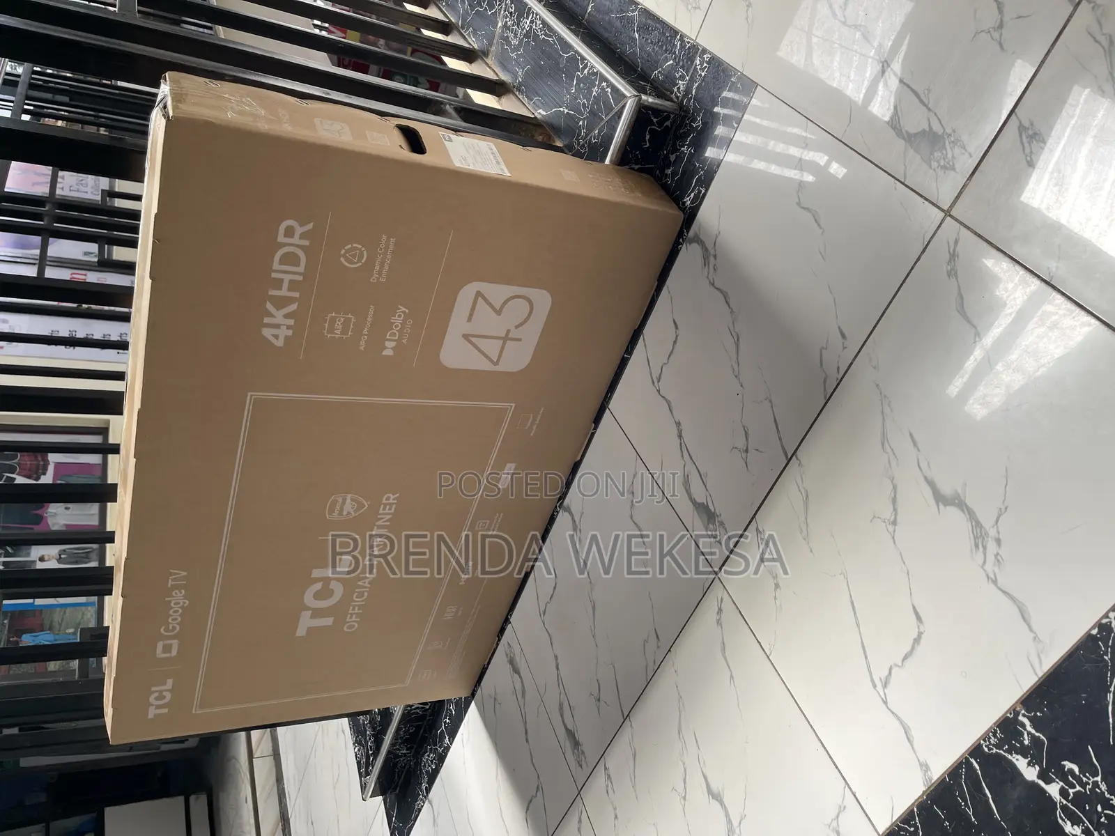 TCL 43′′ V6c (New 2025) HDR Google TV – 43v6c