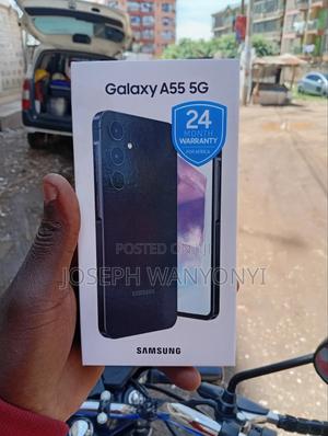 New Samsung Galaxy A55 128 GB Blue - main view