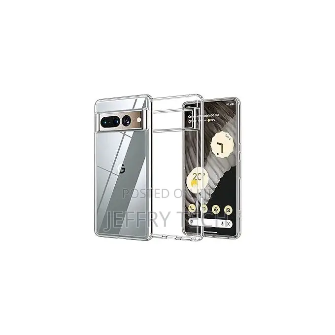 Soft Back Silicone Clear Case Hd Tpu for Google Pixel 7 Pro