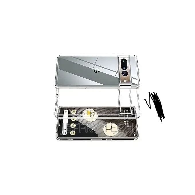 Soft Back Silicone Clear Case Hd Tpu for Google Pixel 7 Pro