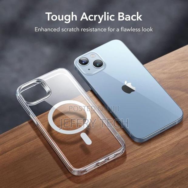 Magnetic Transparent Tpu Case Magsafe for Apple iPhone 13 - thumbnail 2