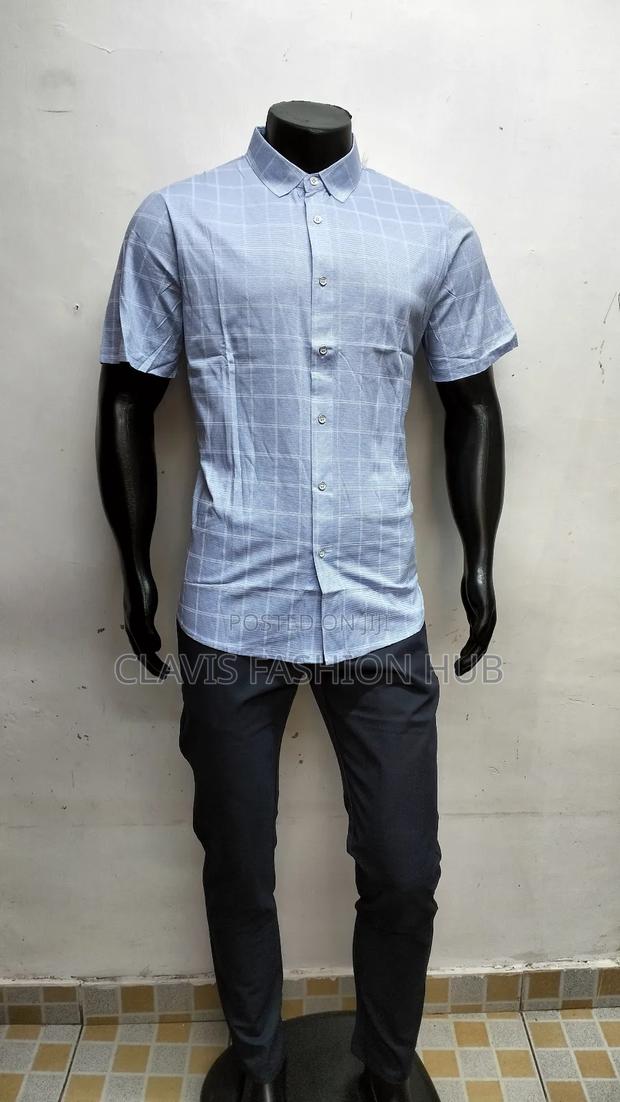 Light Blue Men Shirts - main view