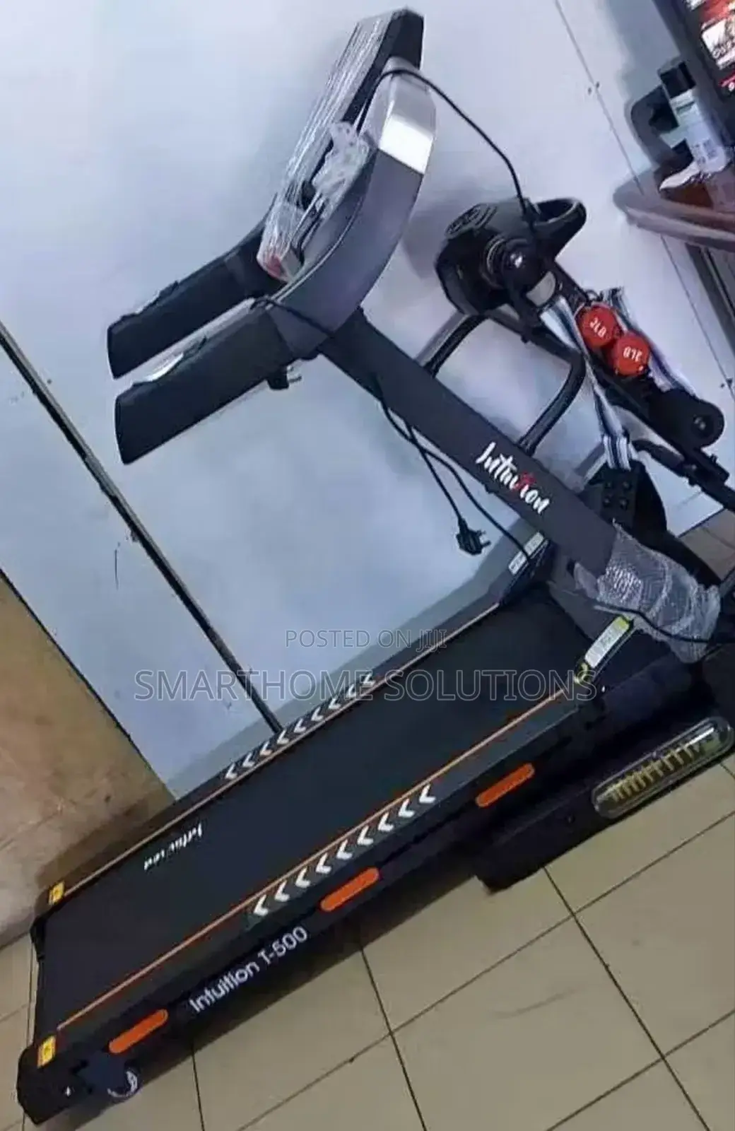 Treadmill With Massage Belt