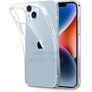Soft Back Silicone Clear Case Hd Tpu for Apple iPhone 13