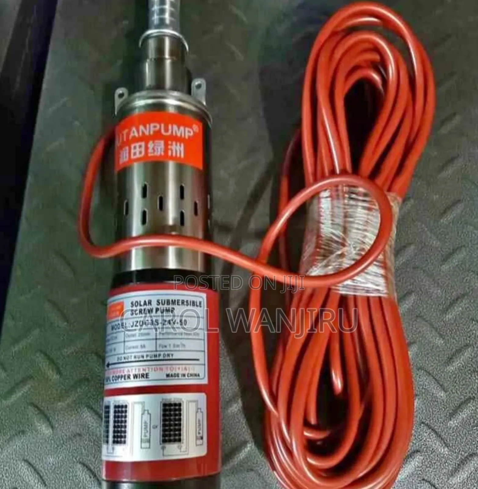 Rutan Submersible Water Pump/ 250w Dc Submersible Pump 24v