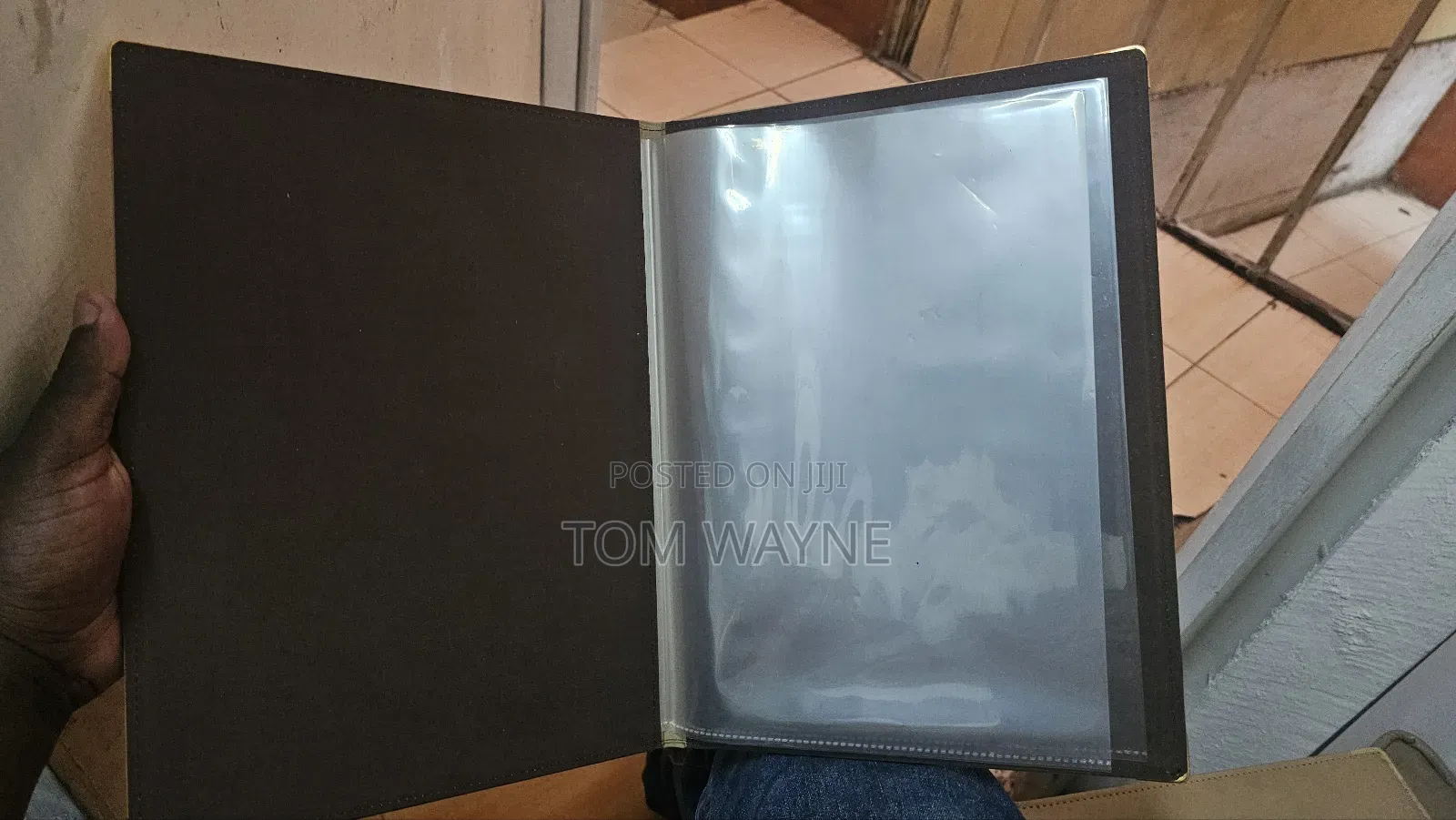 Soft Cover Menu Covers