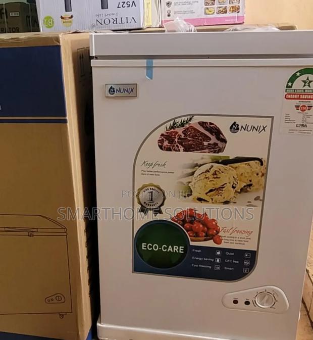 White Nunix 100 Litres Chest Freezer N/100l