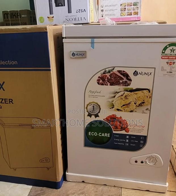 White Nunix 100 Litres Deep Freezer N/100l