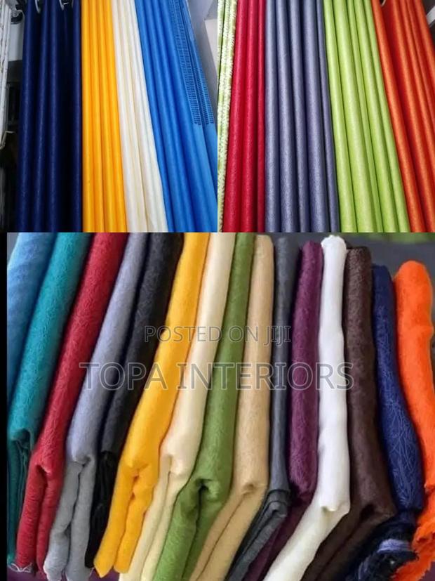 All Plain Colours Available for House Curtains Window Drapes - main view