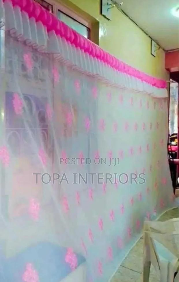 Customised Decorative Wall Sheer Curtains - main view