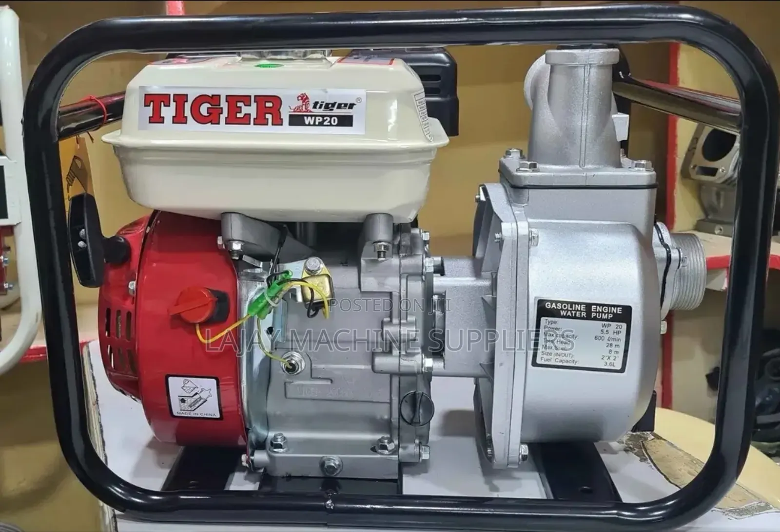 Tiger Wp20 2 Inches Water Pump 5.5hp