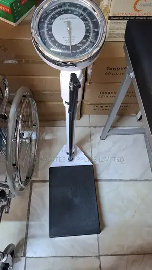 Height And Weight Scale. (Mechanical)