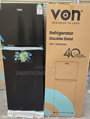 Von 334l Nofrost Double Door Refrigerator v/334l