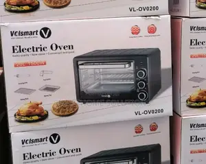 Black 20 Litres Volsmart Electric Oven Vl-O20l