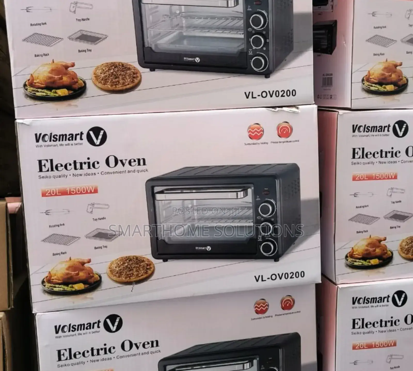 20 Litres Volsmart Electric Oven Vl-O20l