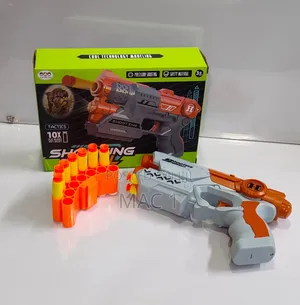 Toy Gun With 10 Soft Bullet