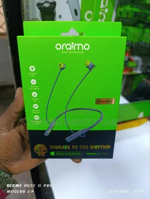 Oraimo Necklace Lite Call Vibration, Wireless Headphones