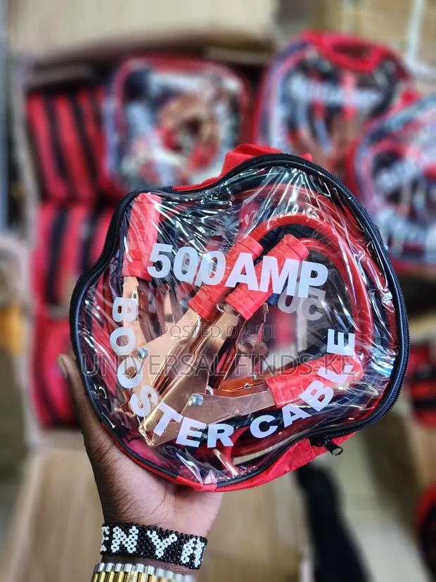 500amp Booster Cables – Reliable Jump Starter Cables - thumbnail 2