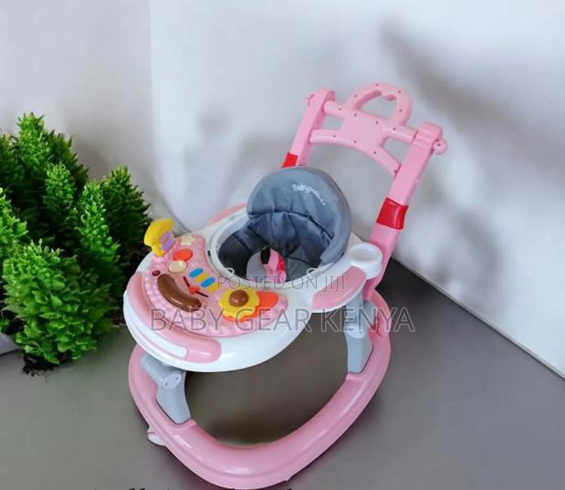 Pink Adjustable Baby Walker*Walker - main view