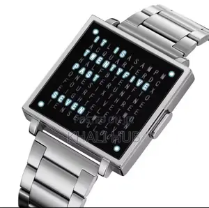 Skmei Silver Digital Watch ` Skmei New Type Watch