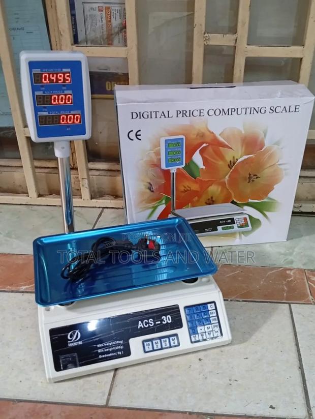 Acs30 Platform Digital Scale - main view