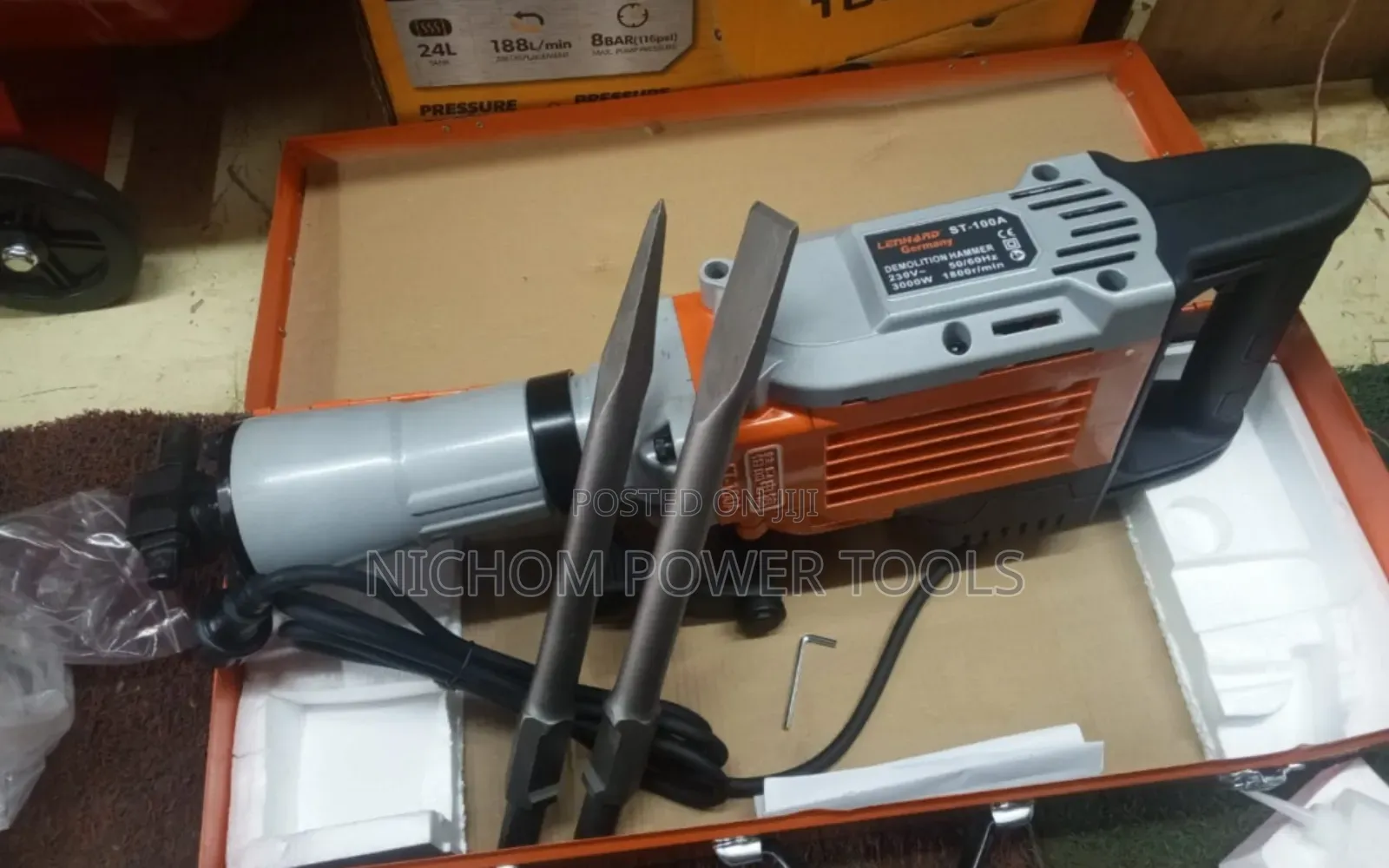 Lenhard 3000watts Demolition Hammer/3000watts Jack Hammer