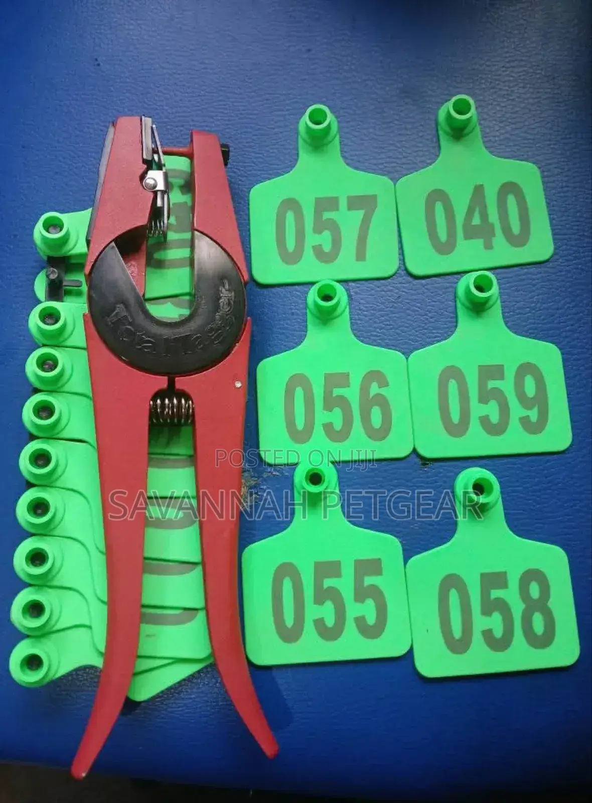 Numbered Cow, Goat, Sheep, Pig, Camel Ear Tags
