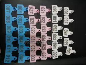 Numbered Cow, Goat, Sheep, Pig, Camel Ear Tags