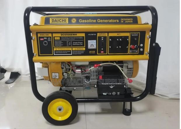 Daichi 5.5kw Key Start Power Generator - main view