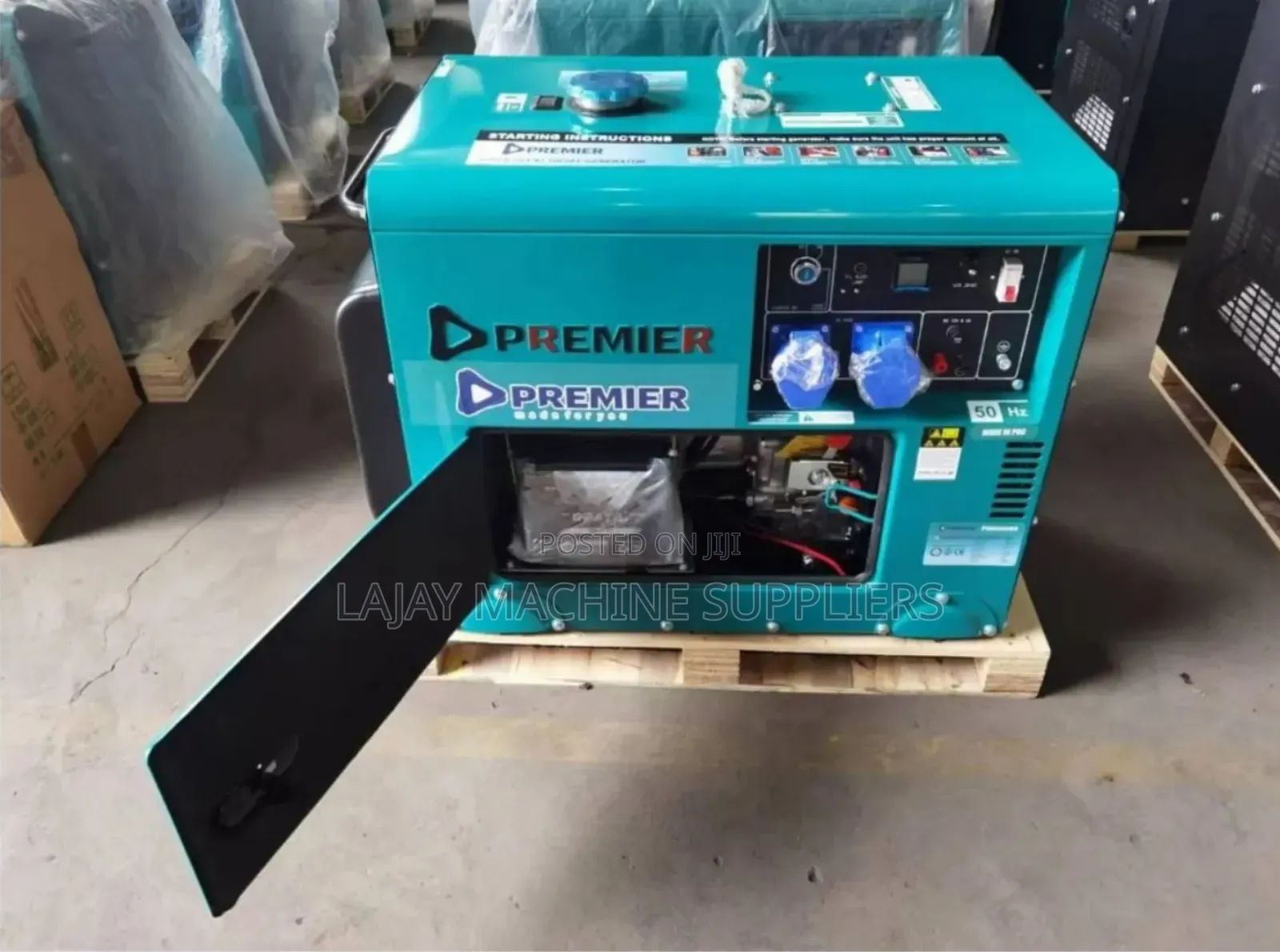 Premier Pm6500 6.5kva Diesel Silent Generator