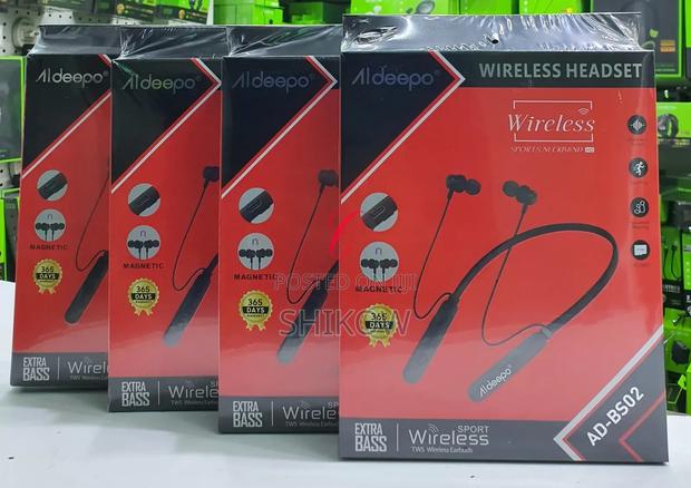 Aldeepo Ad-Bs02 Magnetic Wireless Sports Neckband - thumbnail 2
