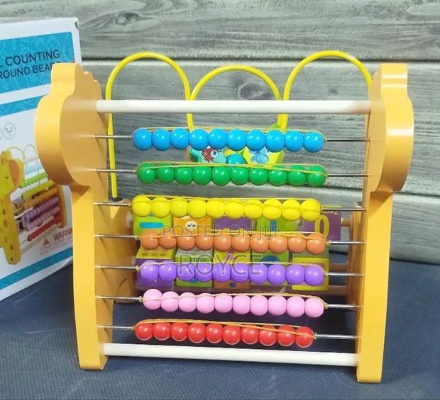Wooden Abacus- Rack Around Beads - thumbnail 2