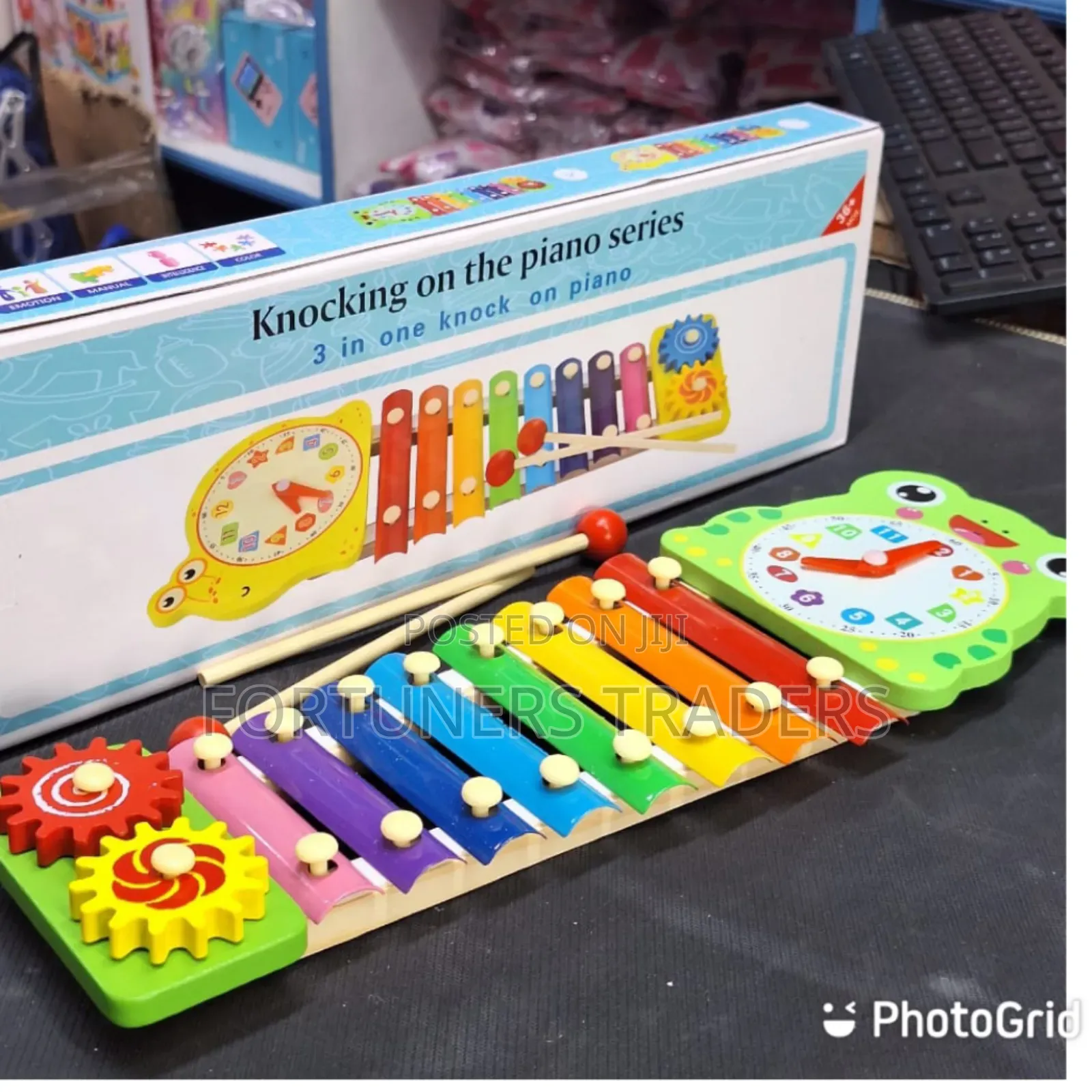 Wooden Xylophone 8 Tone Music
