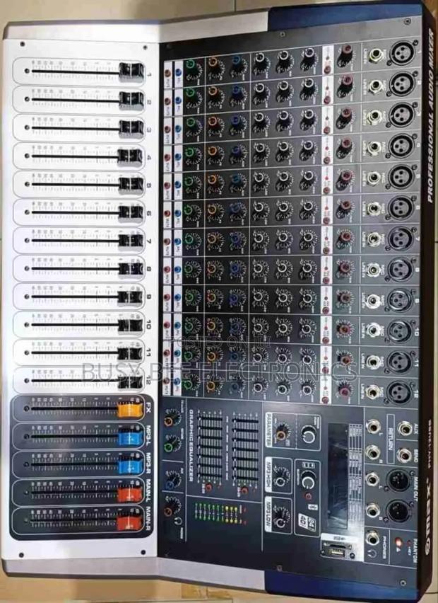 12 Channel Omax Pro Mixer - main view