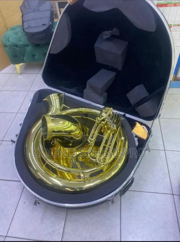 Sousaphone Wind Instrument - main view