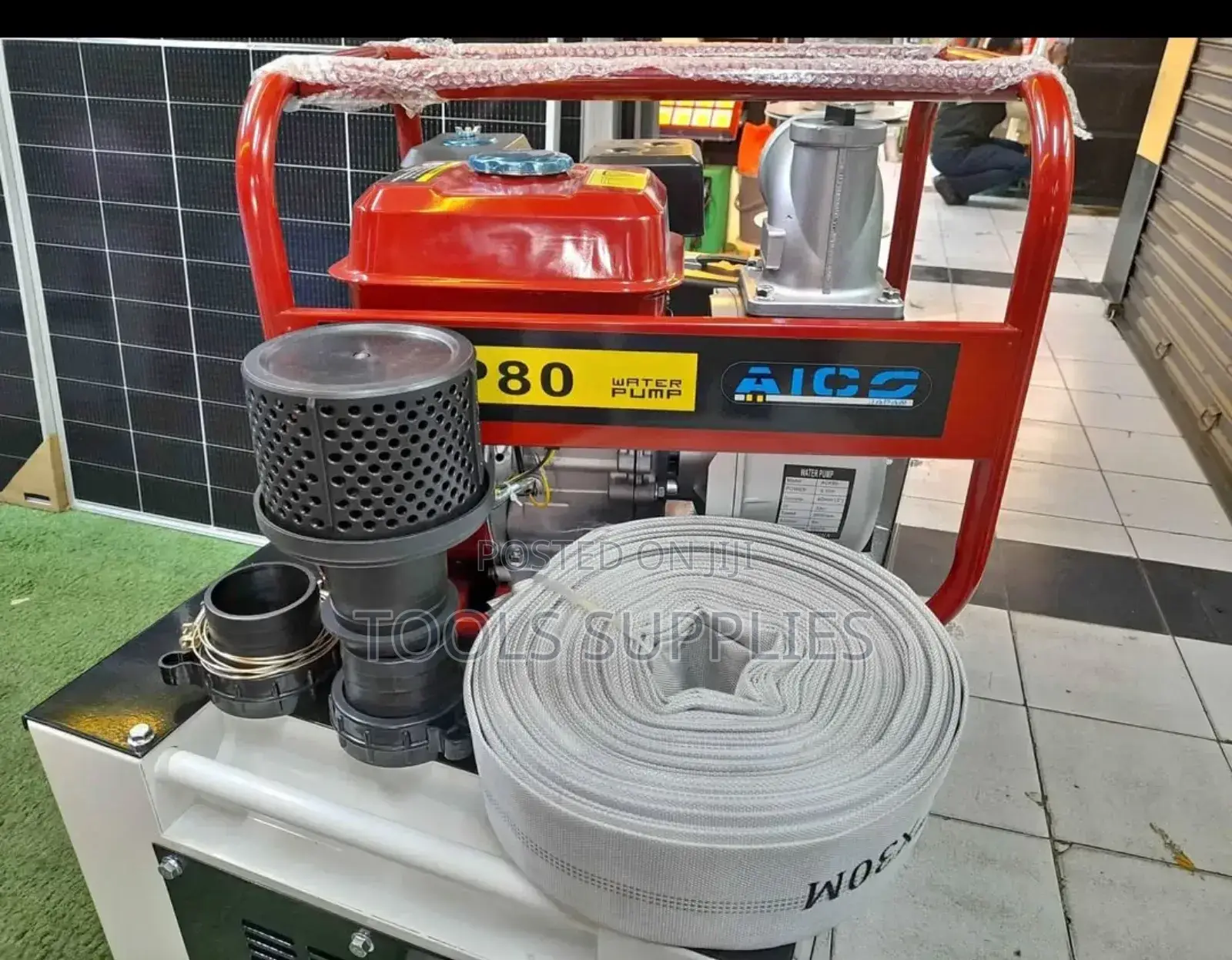 Aico Water Pump 3"+ Canvas Pipe 3 by 30m