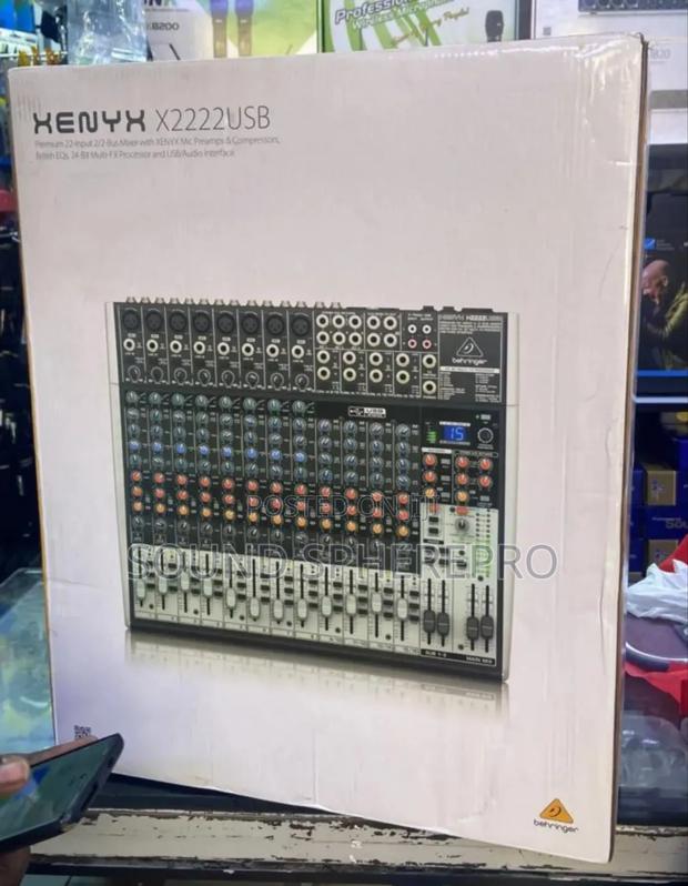 Behringer Xenyx X2222 Usb Mixer - main view