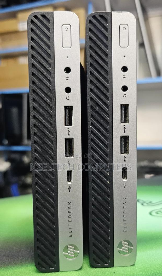 Desktop Computer HP EliteDesk 705 G3 8GB AMD Ryzen 5 SSD 256GB - main view