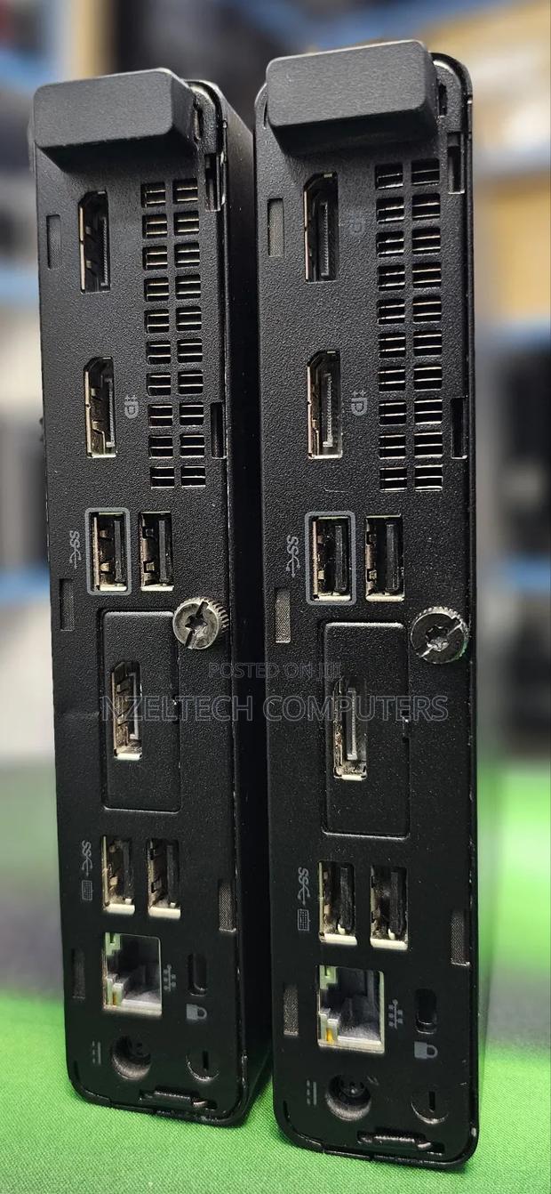 Desktop Computer HP EliteDesk 705 G3 8GB AMD Ryzen 5 SSD 256GB - thumbnail 3