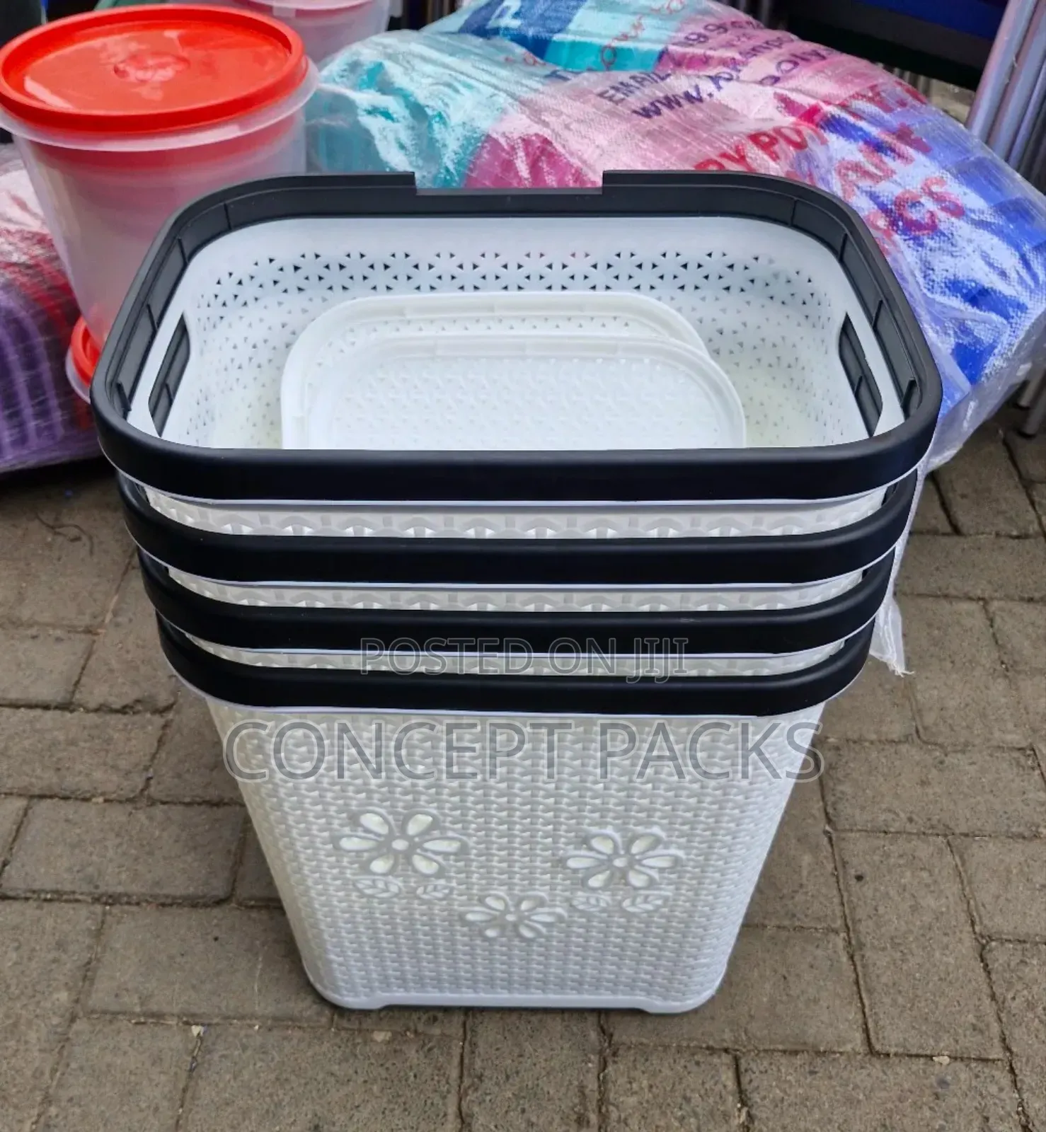 Sqaure Laundry Baskets.