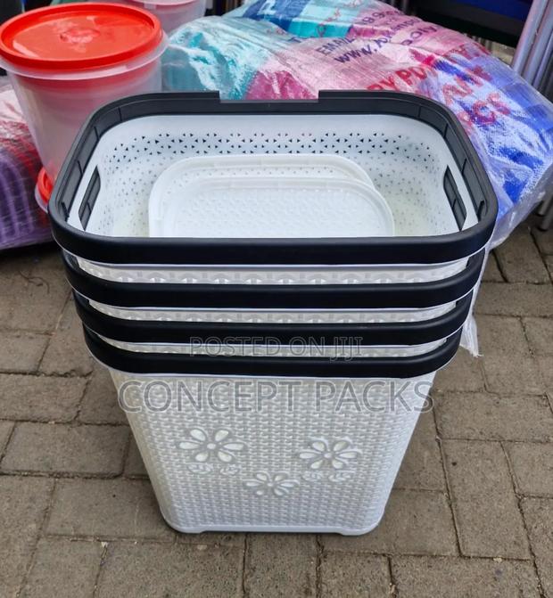 Sqaure Laundry Baskets. - thumbnail 2